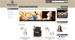 Desktop Screenshot of besondo.de